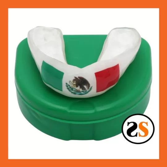 Mexican flag mouthguard